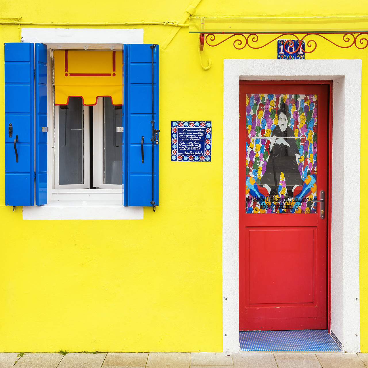 #160326-1 - Colourful House, Burano, Venice, Italy