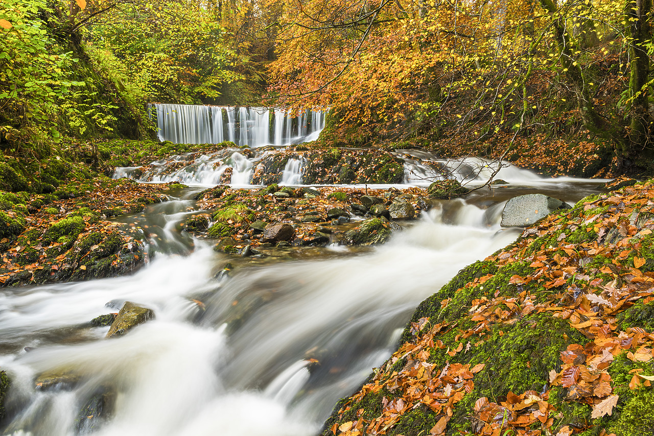 #160421-1 - Stock Ghyll Force Waterfall, Ambleside, Lake District National Park, Cumbria, England