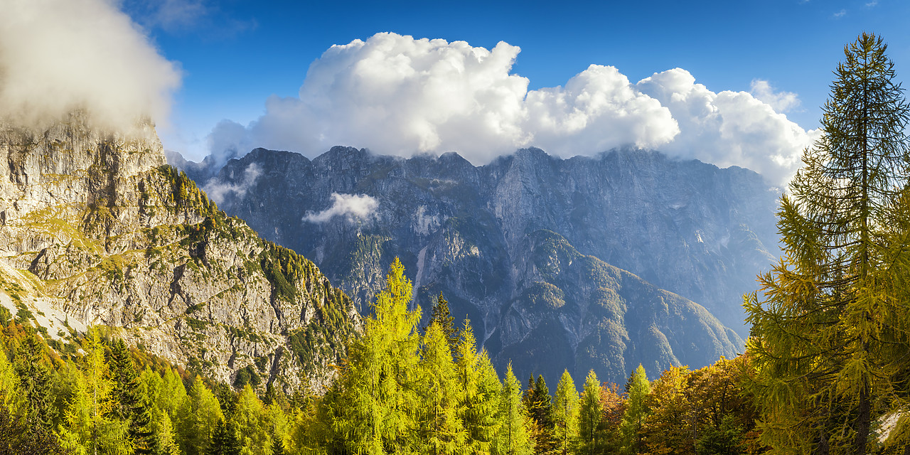 #160470-1 - Julian Alps in Autumn, Mangart Pass, Slovenia