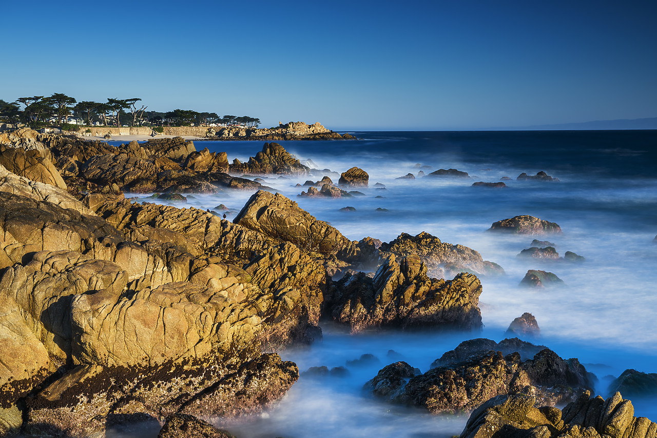 #170147-1 - Rocky Coastline at Pacific Grove, California, USA