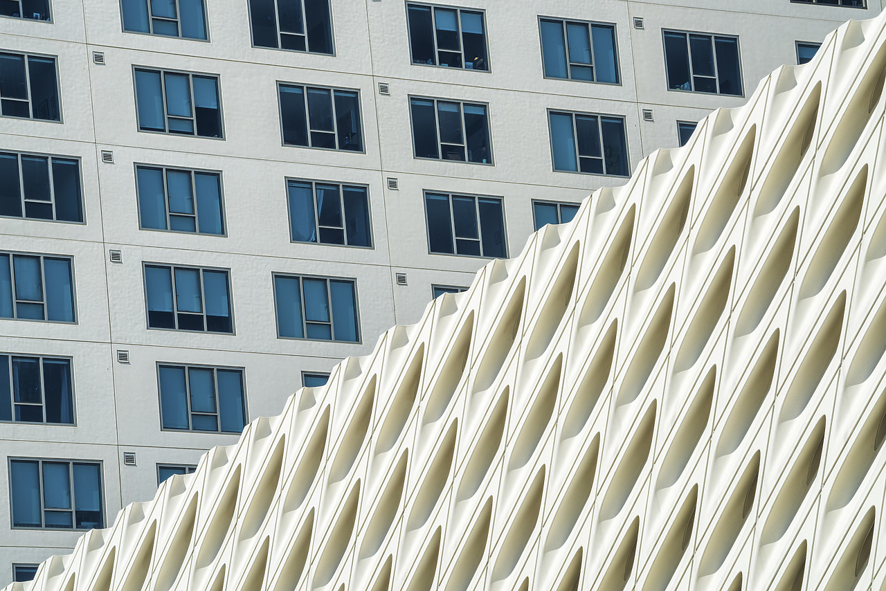 #170206-1 - The Broad Museum Detail, Los Angeles, California, USA