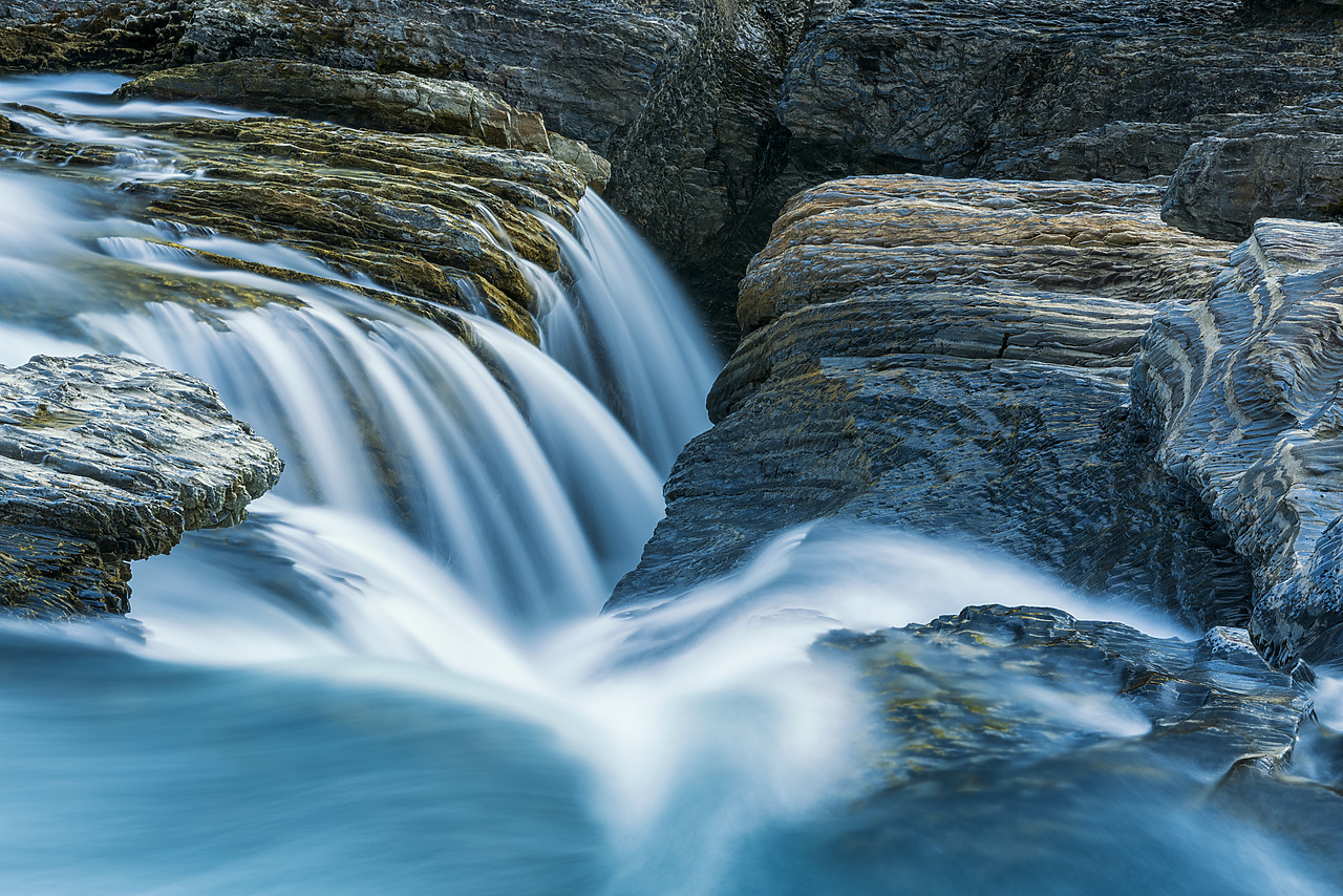 #170338-1 - Kicking Horse River at Natural Bridge, Yoho National Park, British Columbia, Canada