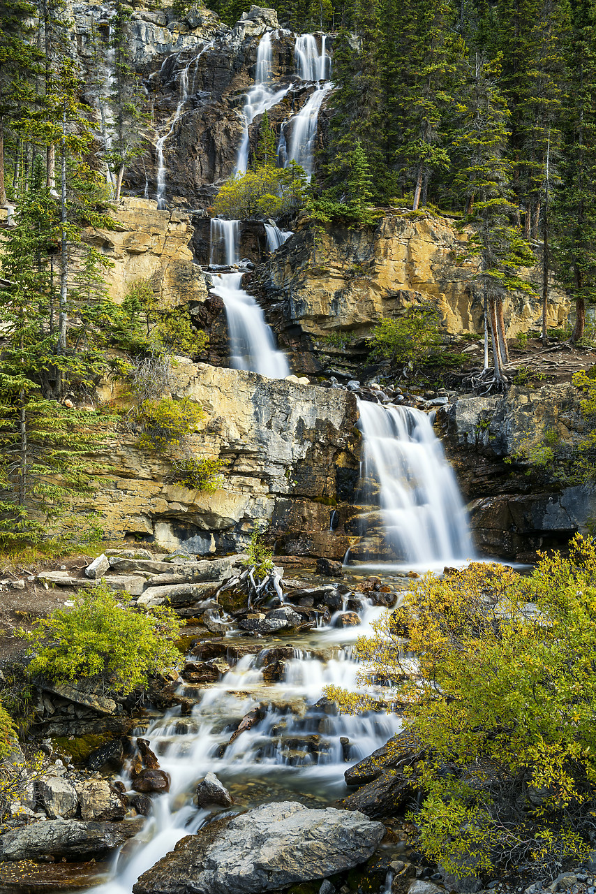 #170344-1 - Tangle Creek Falls, Banff National Park, Alberta, Canada