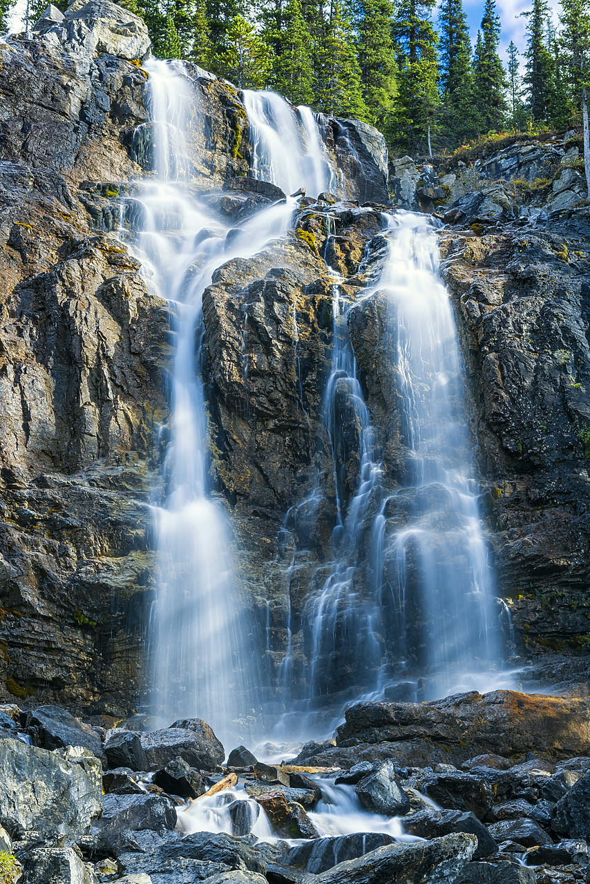 #170345-1 - Tangle Creek Falls, Banff National Park, Alberta, Canada