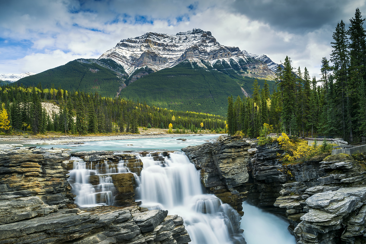 #170347-1 - Athabasca Falls, Jasper National Park, Alberta, Canada