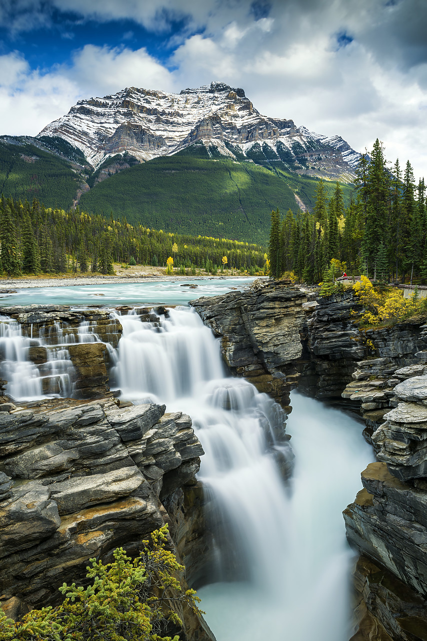 #170347-2 - Athabasca Falls, Jasper National Park, Alberta, Canada