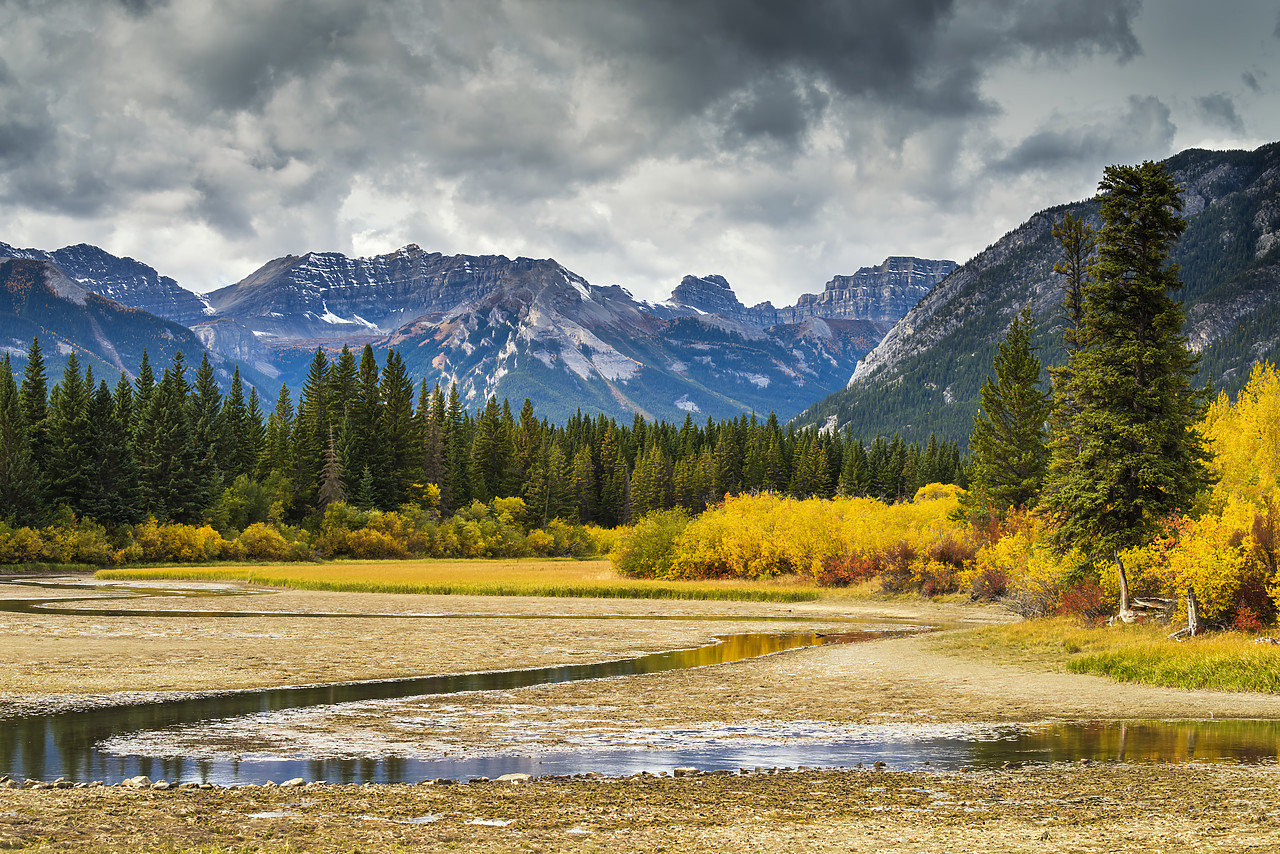 #170381-1 - Bow River in Autumn, Banff National Park, Alberta, Canada