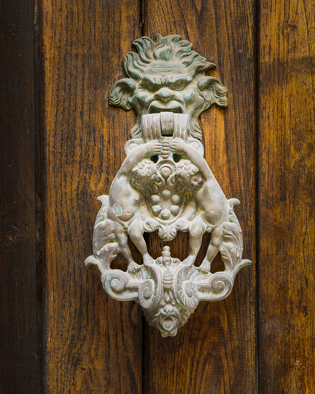 #170394-1 - Door Knocker, Cinque Terre, Liguria, Italy