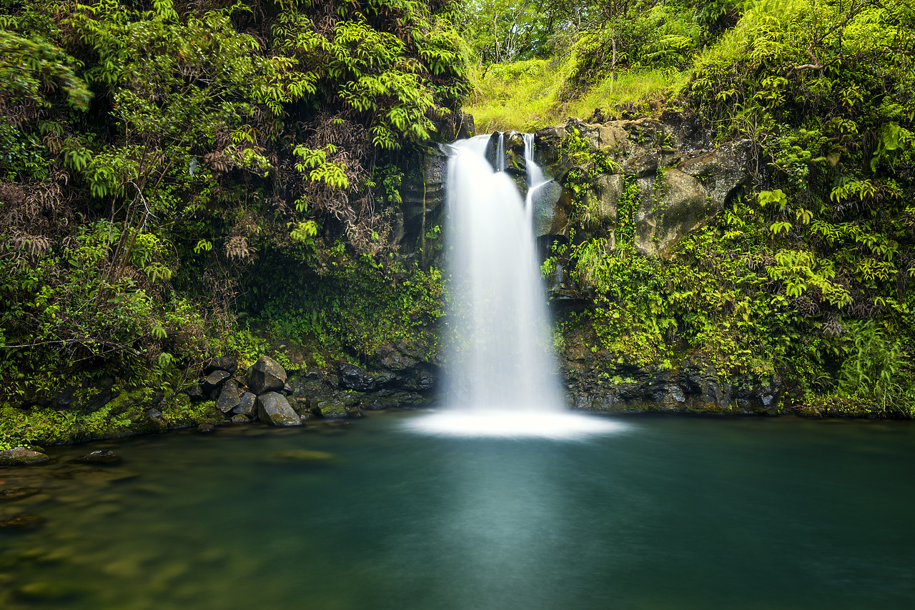 #170414-1 - Puaa Kaa Falls, Maui, Hawaii, USA