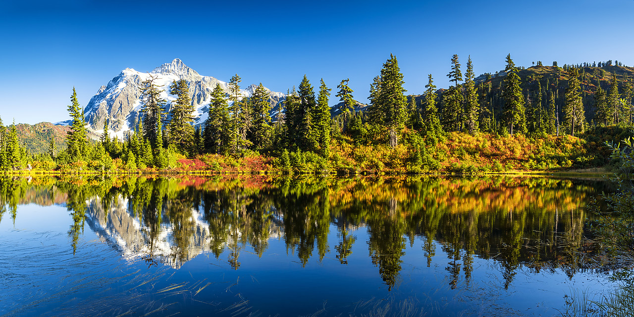 #170478-1 - Mount Shuksan Reflecting in Highwood Lake, Mt. Baker-Snoqualmie National Forest, Washington, USA