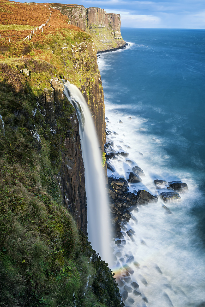 #170720-1 - Mealt Falls, Isle of Skye, Highland Region, Scotland