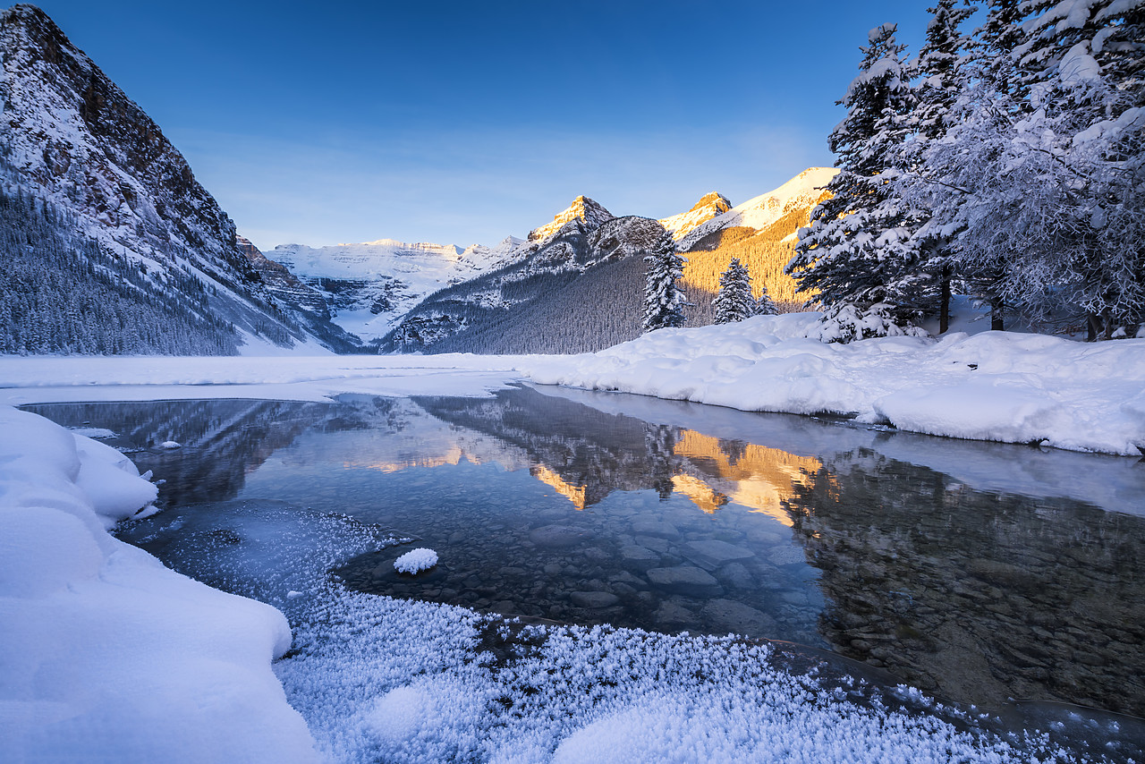 #180033-1 - Lake Louise in Winter, Banff National Park, Aberta, Canada