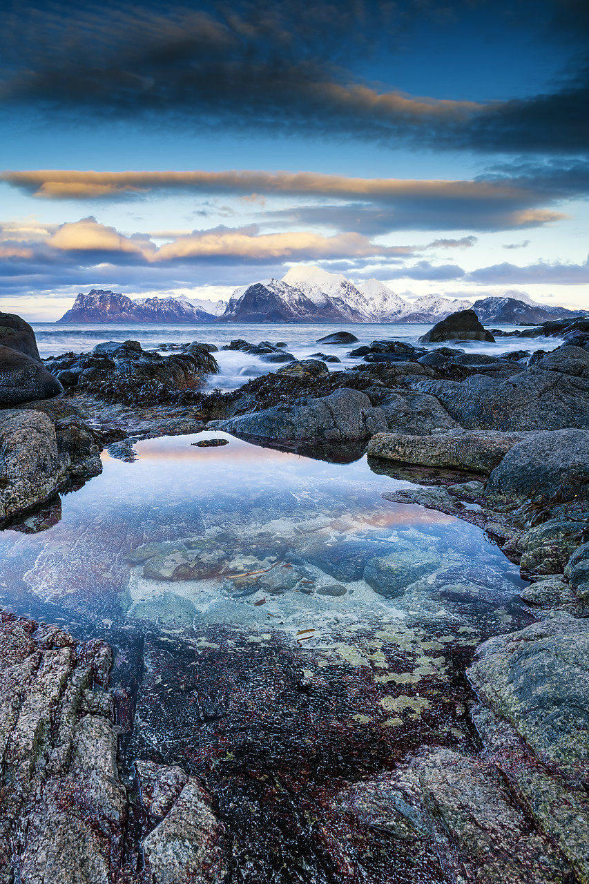 #180091-1 - Coastline at Myrland, Lofoten Islands, Norway