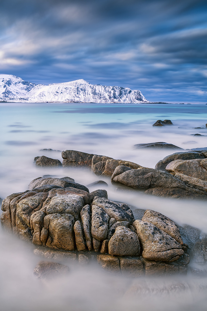 #180123-2 - Ramberg Beach, Lofoten Islands, Norway