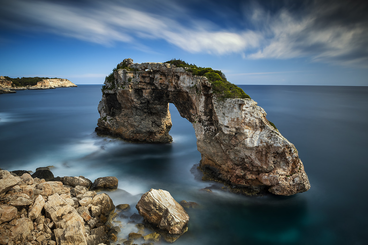 #180154-1 - Es Pontas Natural Sea Arch,  Mallorca, Balearics, Spain