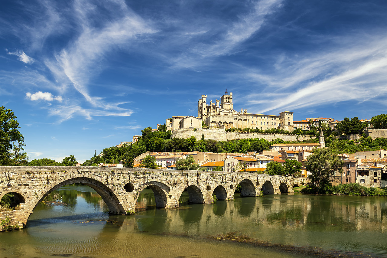 #180253-1 - St. Nazaire & Pont Vieux, Beziers, Occitanie, France