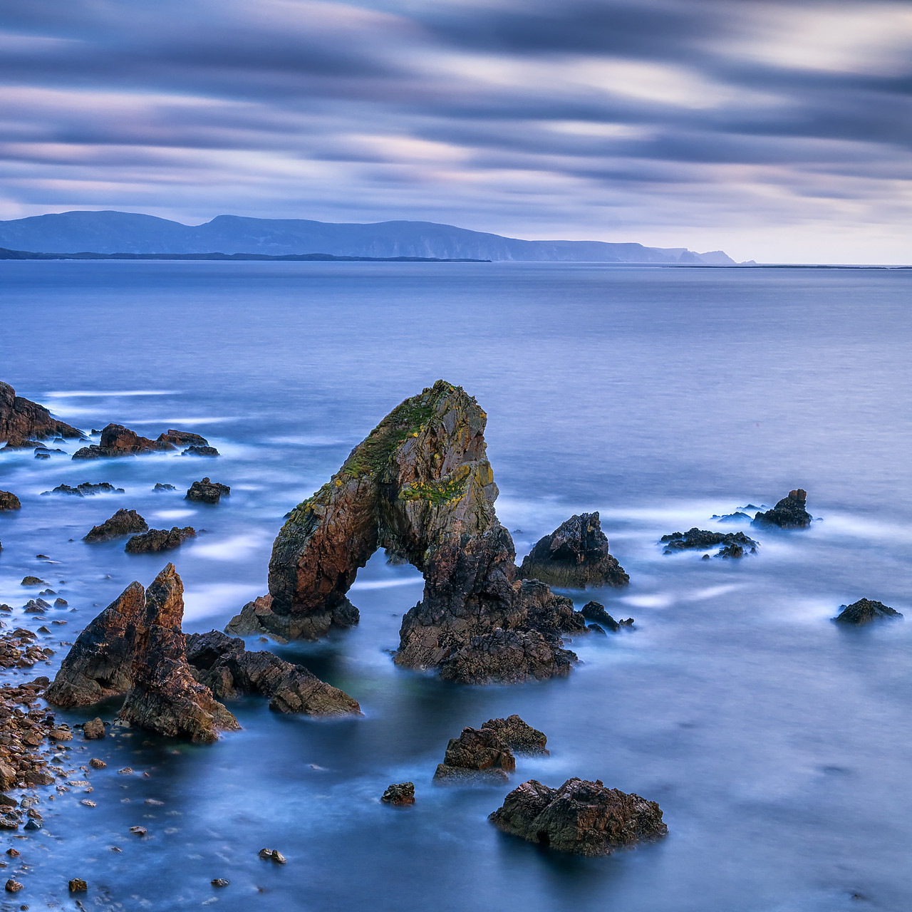 #180375-1 - Natural Sea Arch, Co. Donegal, Ireland