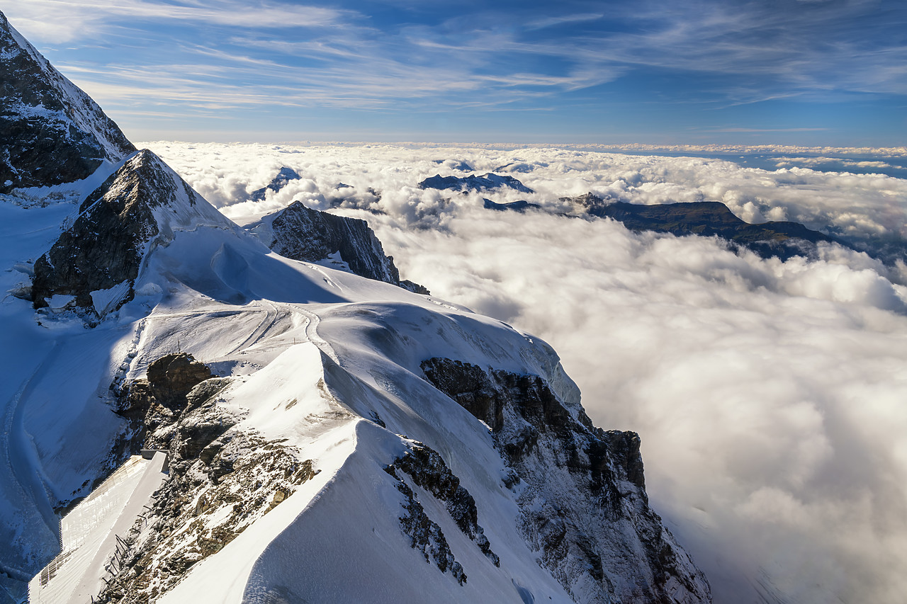 #180397-1 - View from Top of Europe, Jungfrau, Bernese Oberland, Switzerland