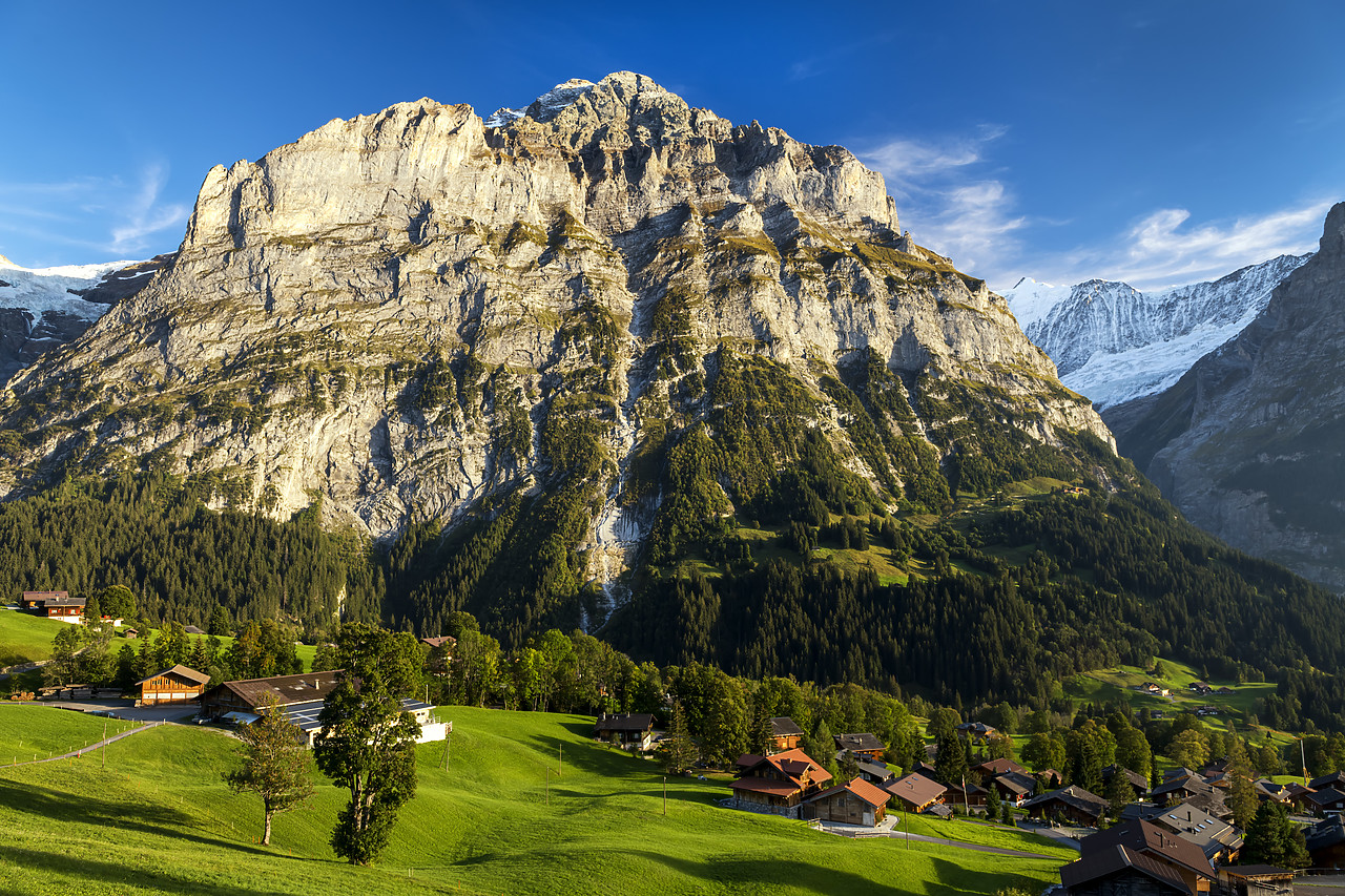 #180412-1 - Wetterhorn, Grindelwald, Bernese Oberland, Switzerland