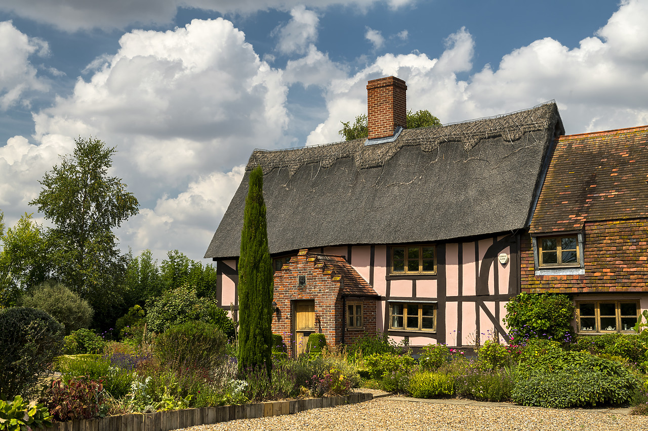 #180533-1 - Thatched Cottage & Garden, Topcroft, Norfolk, England