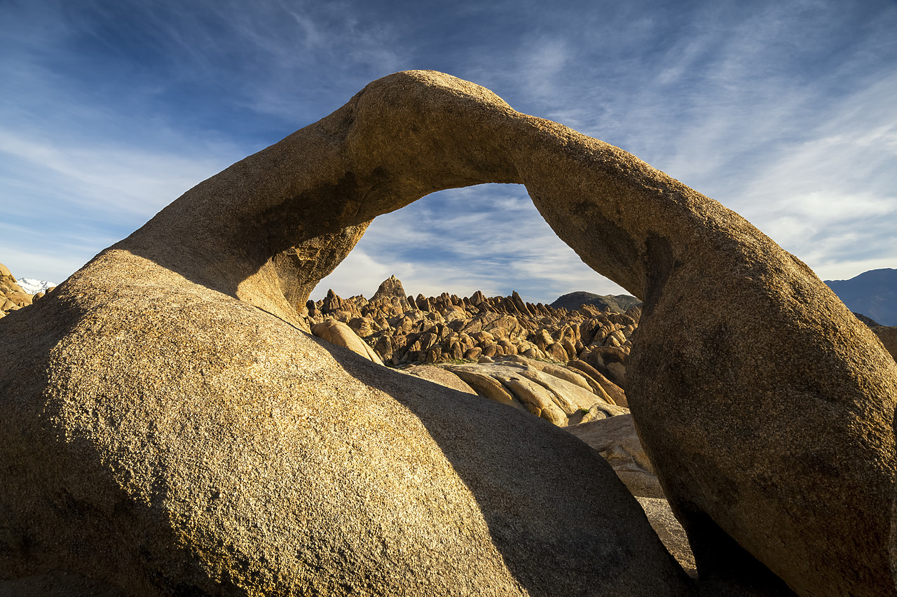 #190100-1 - Mobius Arch, Lone Pine, California, USA