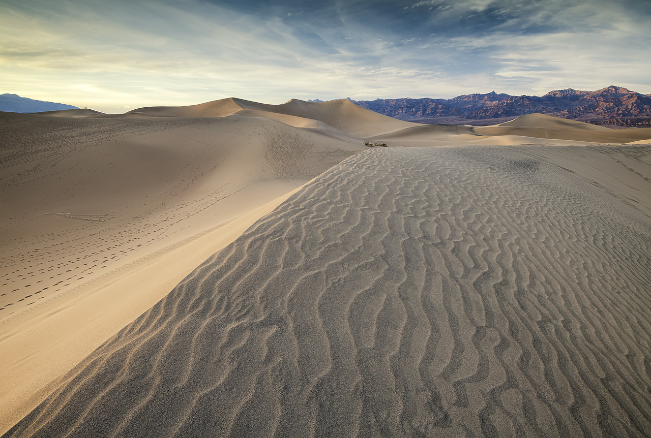 #190118-1 - Mesquite Dunes, Death Valley National Park, California, USA