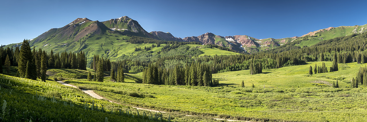 #190231-1 - Rocky Mountains in Summer, Crested Butte, Colorado, USA
