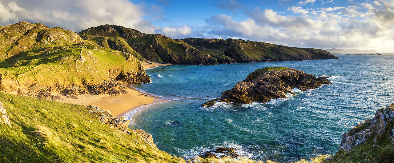#190317-2 - View over Murder Hole Beach, Rosguil, Boyeeghter Bay, Co. Donegal, Ireland
