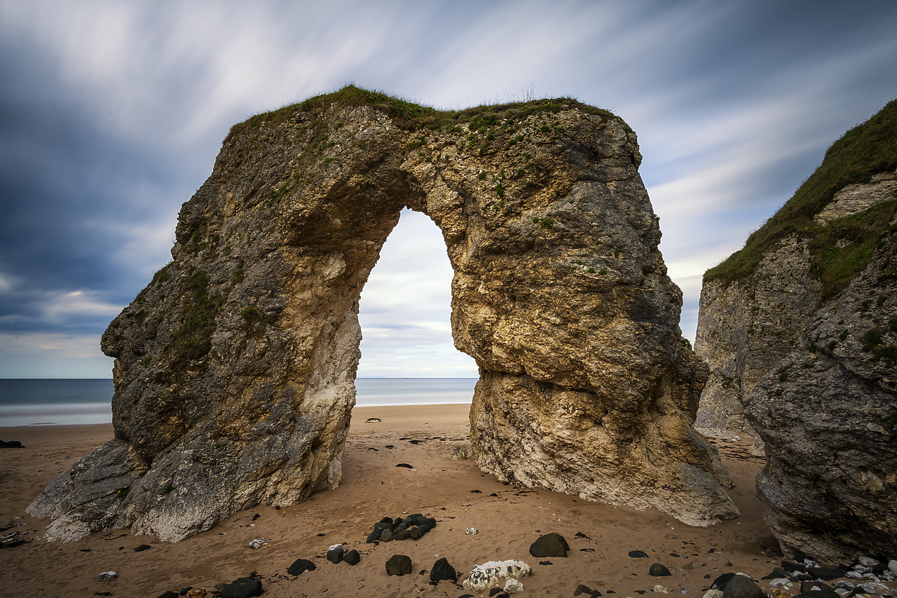 #190337-1 - Sea Arch, Portrush Beach, Co. Antrim, Northern Ireland