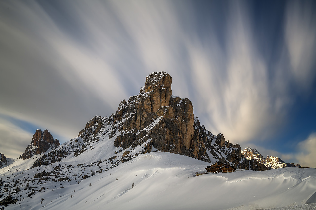 #190370-1 - La Gusella di Giau in Winter, Dolomites, Italy