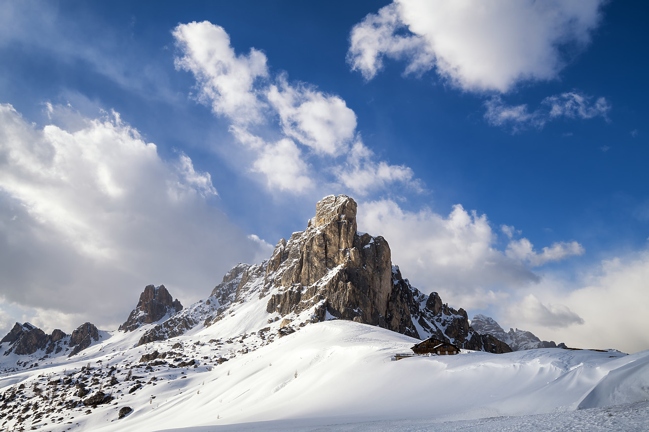 #190371-1 - La Gusella di Giau in Winter, Dolomites, Italy