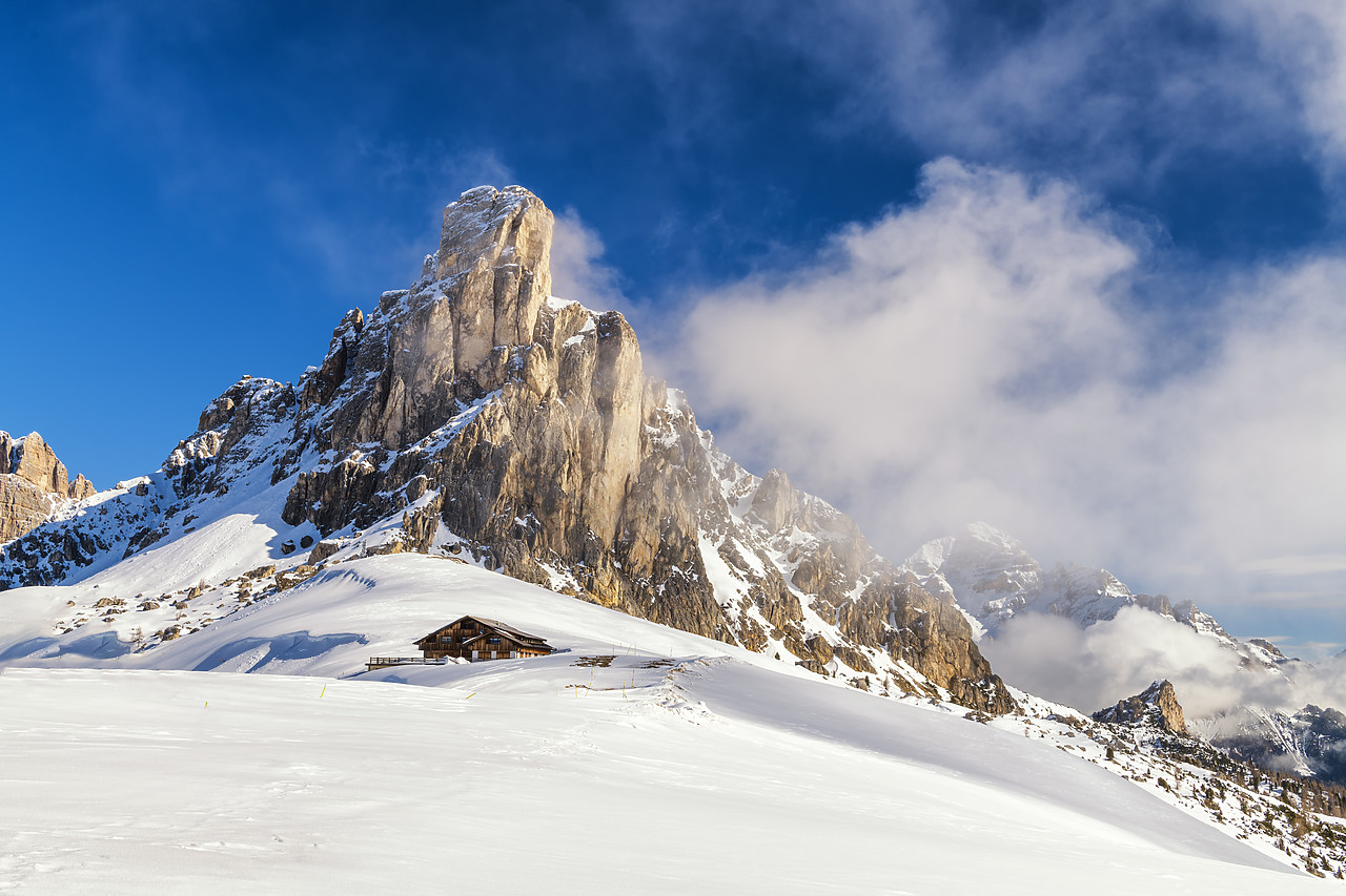 #190373-1 - La Gusella di Giau in Winter, Dolomites, Italy