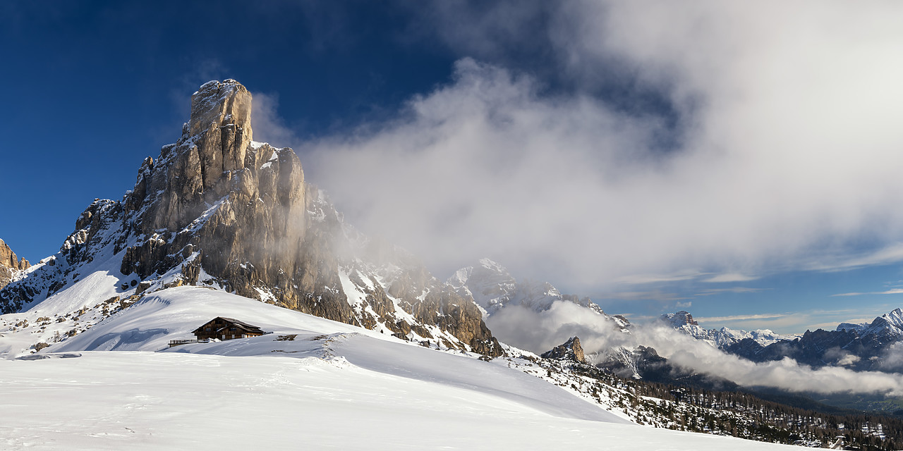 #190373-2 - La Gusella di Giau in Winter, Dolomites, Italy