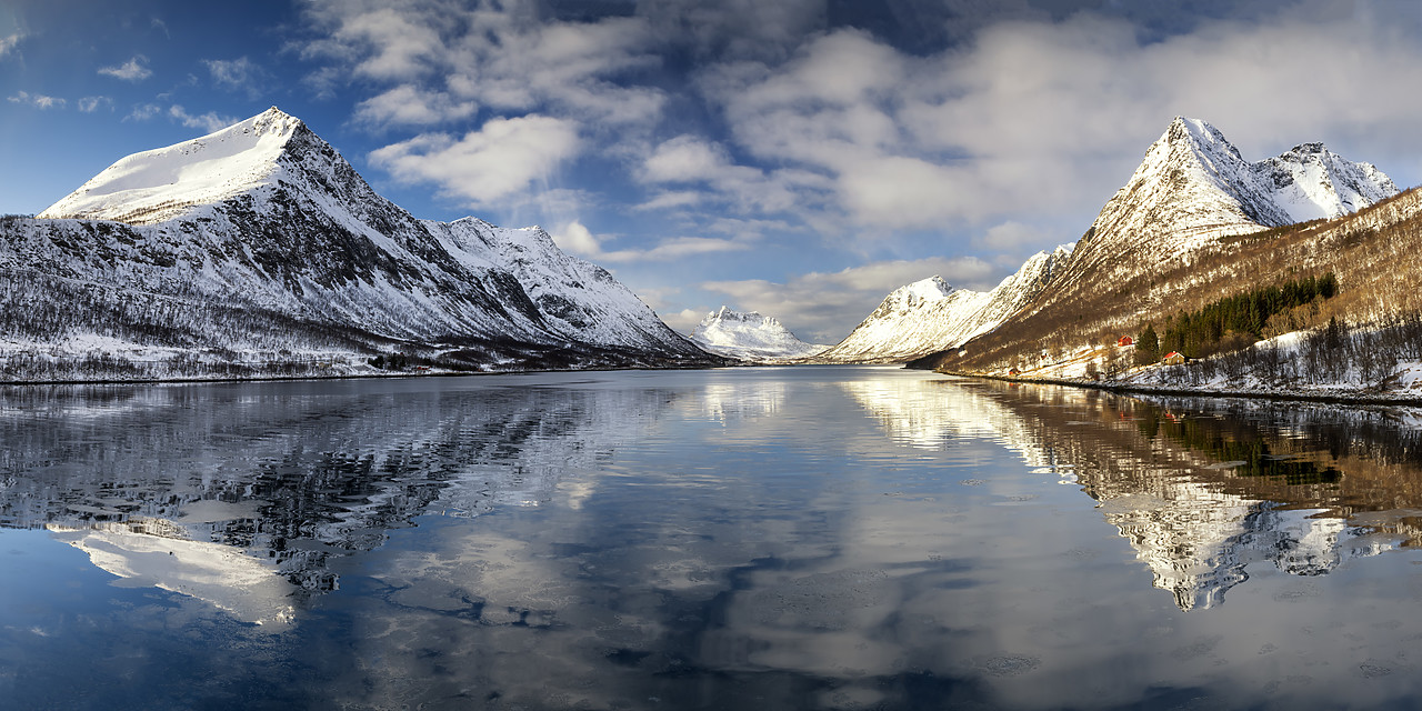 #190456-3 - Gryllefjord Reflections, Senja, Norway