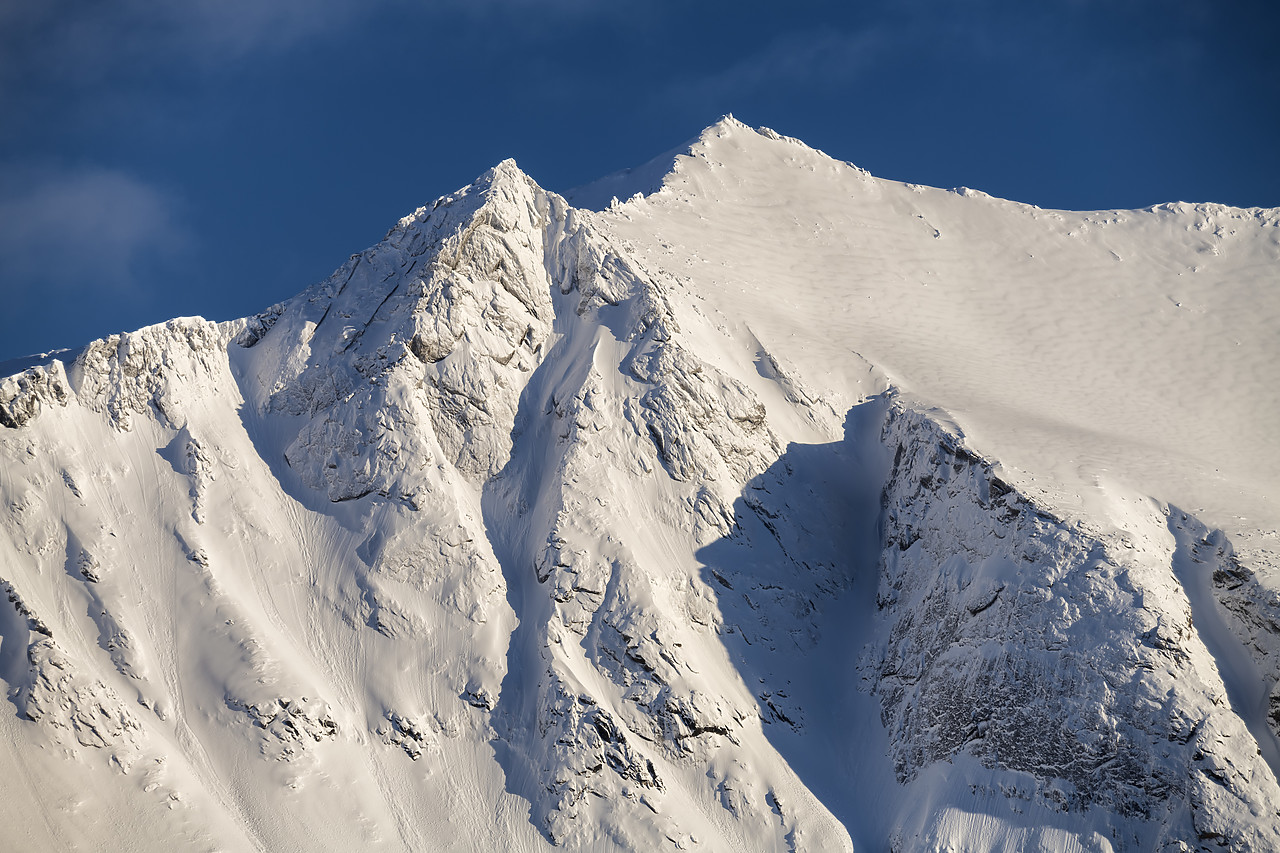 #190457-1 - Snow-covered Mountains, Senja, Norway