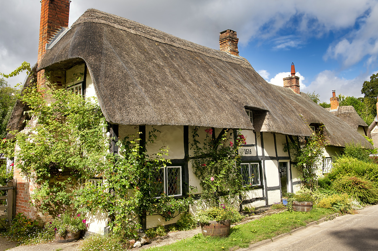 #190513-2 - Thatch Cottage, Wherwell, Hampshire, England