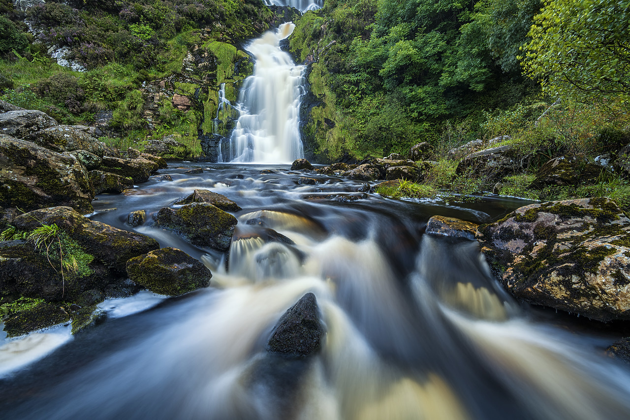 #190579-1 - Assaranca Waterfall, Co. Donegal, Ireland