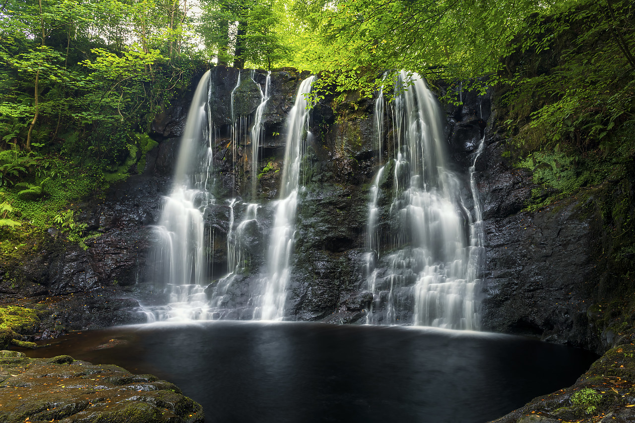 #190604-1 - Glenariff Waterfall, Co. Antrim, Northern Ireland