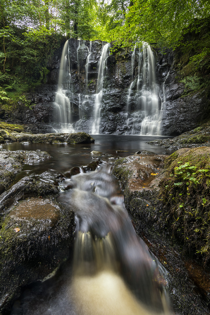 #190606-1 - Glenariff Waterfall, Co. Antrim, Northern Ireland