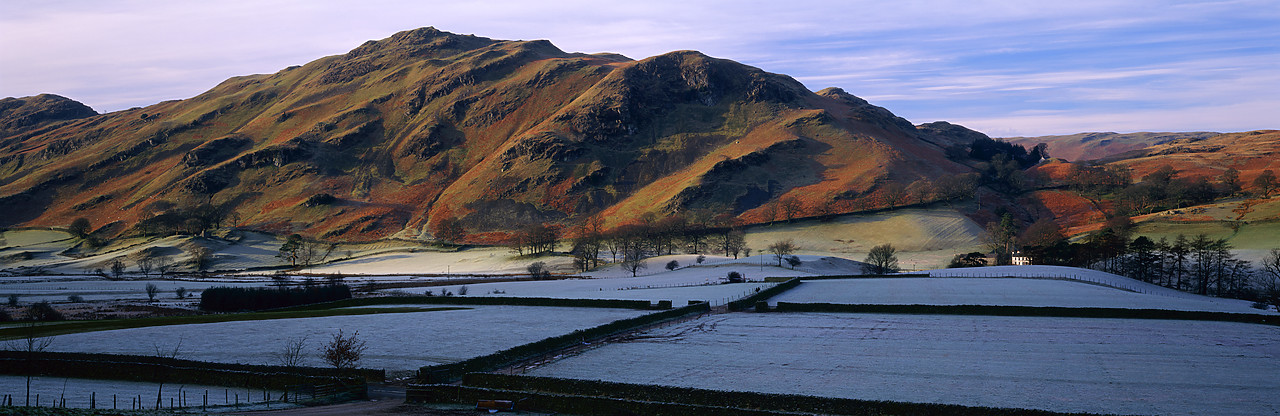 #200028-4 - Frost Below High Rigg, St. John's in the Vale, Lake District National Park, Cumbria, England