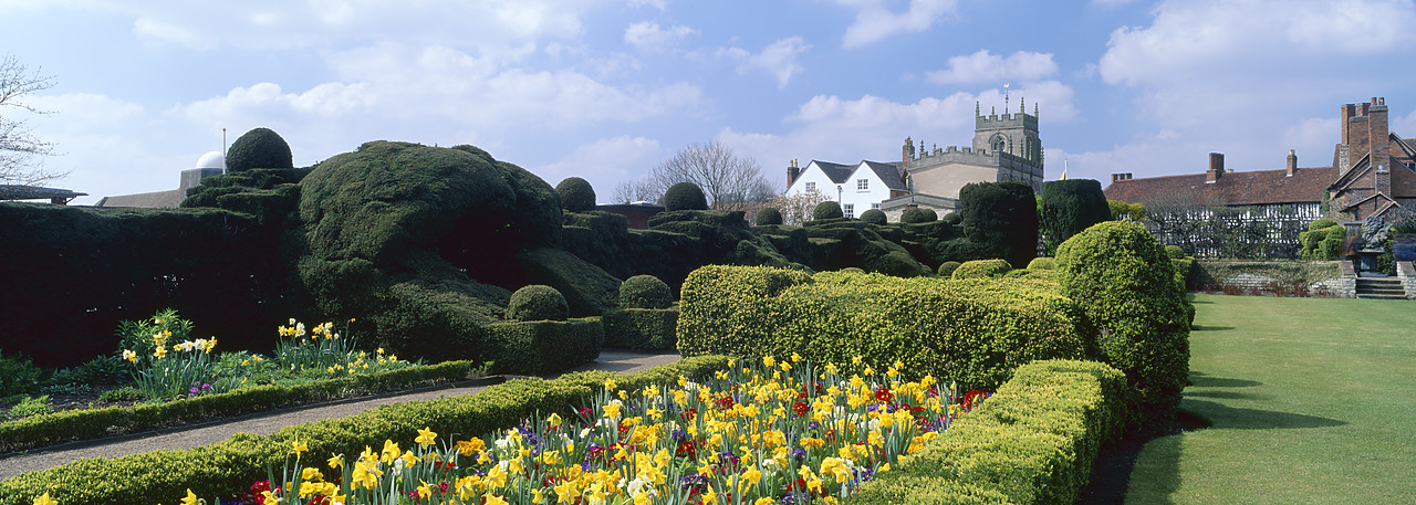 #200046-5 - The Great Garden at New Place, Stratford-Upon-Avon, Warwickshire, England