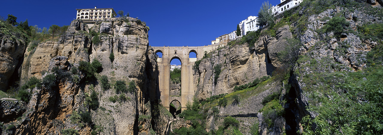 #200098-4 - Puente Nuevo over El Tajo Gorge, Ronda, Andalusia, Spain