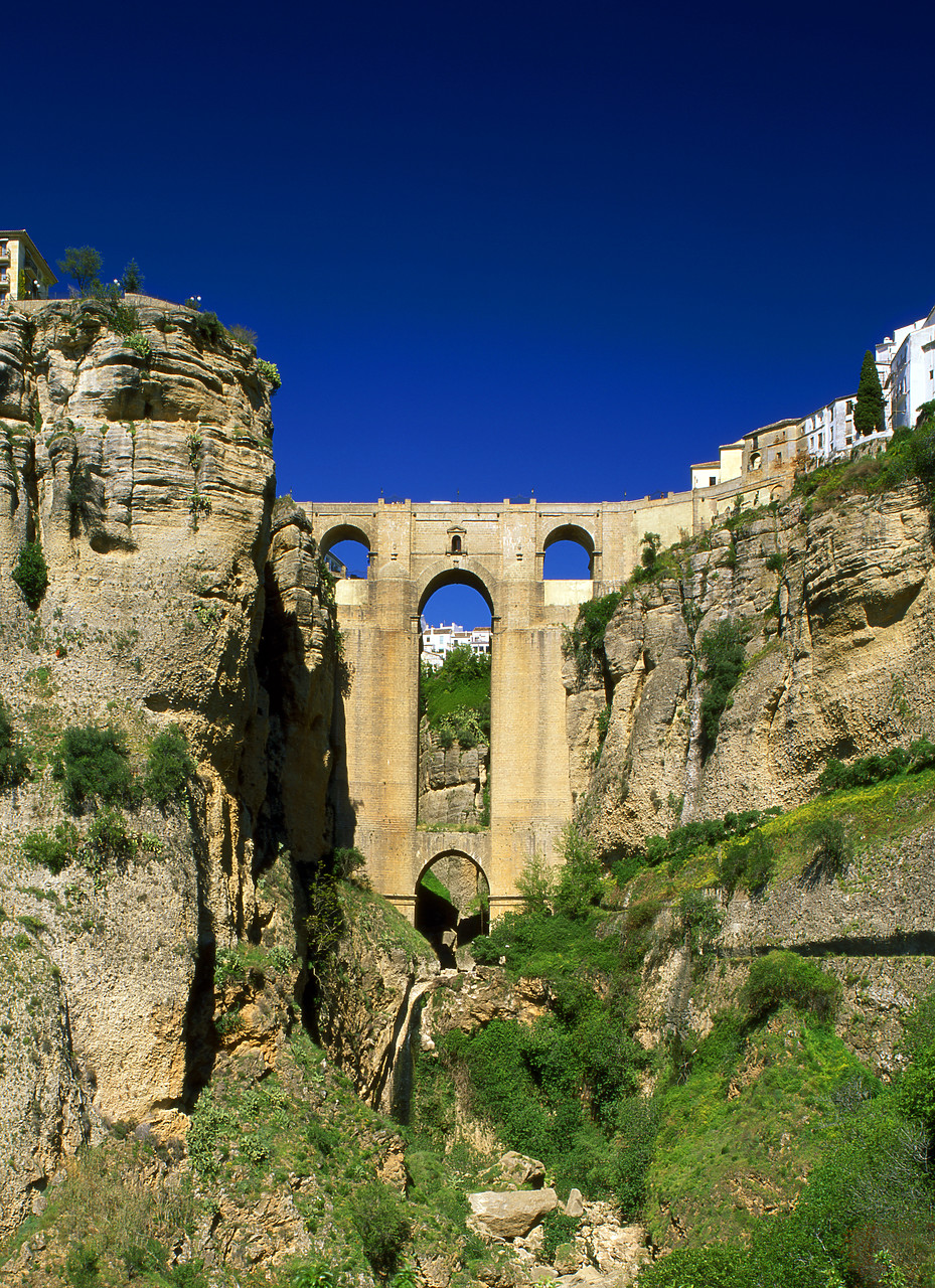 #200098-9 - The El Tajo Gorge & Puente Nuevo, Ronda, Andalucia, Spain