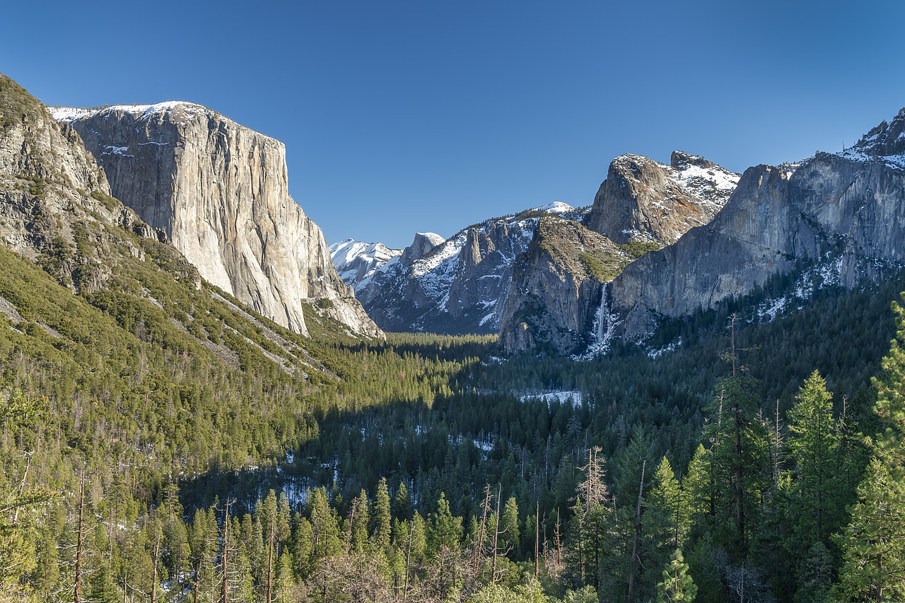 #220026-1 - Yosemite Valley from Tunnel View, Yosemite National Park, California, USA