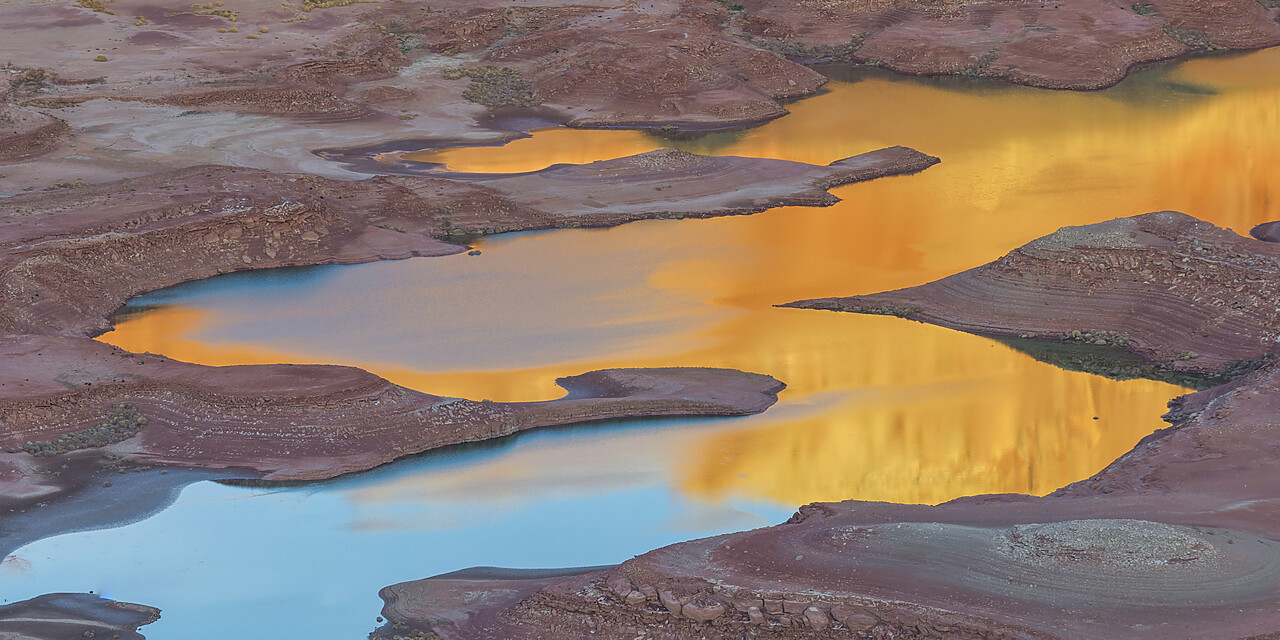 #220142-1 - Canyon Reflections from Alstrom Point, Glen Canyon National Recreation Area, Utah, USA