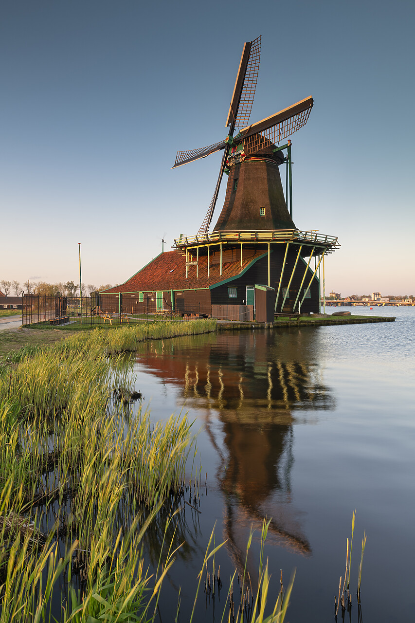 #220220-1 - De Kat (The Cat) Windmill, Zaanse Schans, Holland, Netherlands