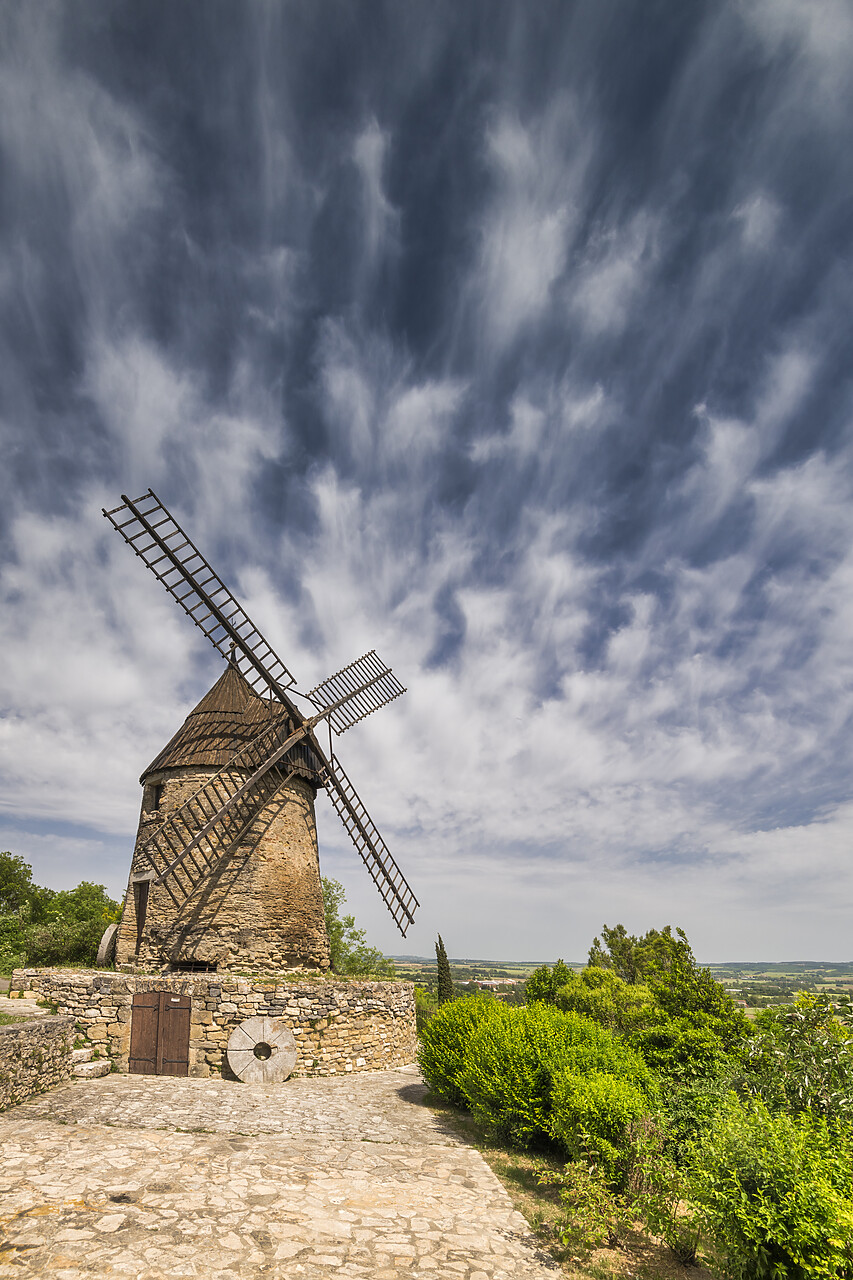 #220248-1 - Cugarel Windmill, Castelnaundary, Haute-Garonne, Occitanie Region, France