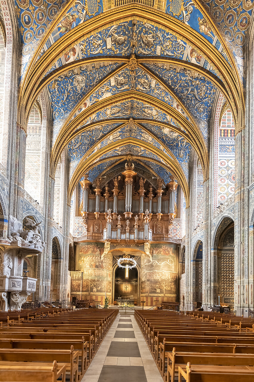 #220276-1 - The Cathedral Basilica of Saint Cecilia interior, Albi, Midi-PyrÃ©nÃ©es, Occitanie, France