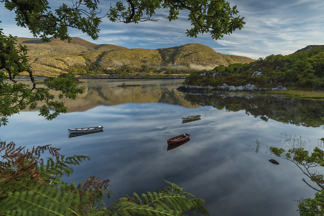#220566-1 - Boats on Upper Lake , Killarney, Co. Kerry, Ireland