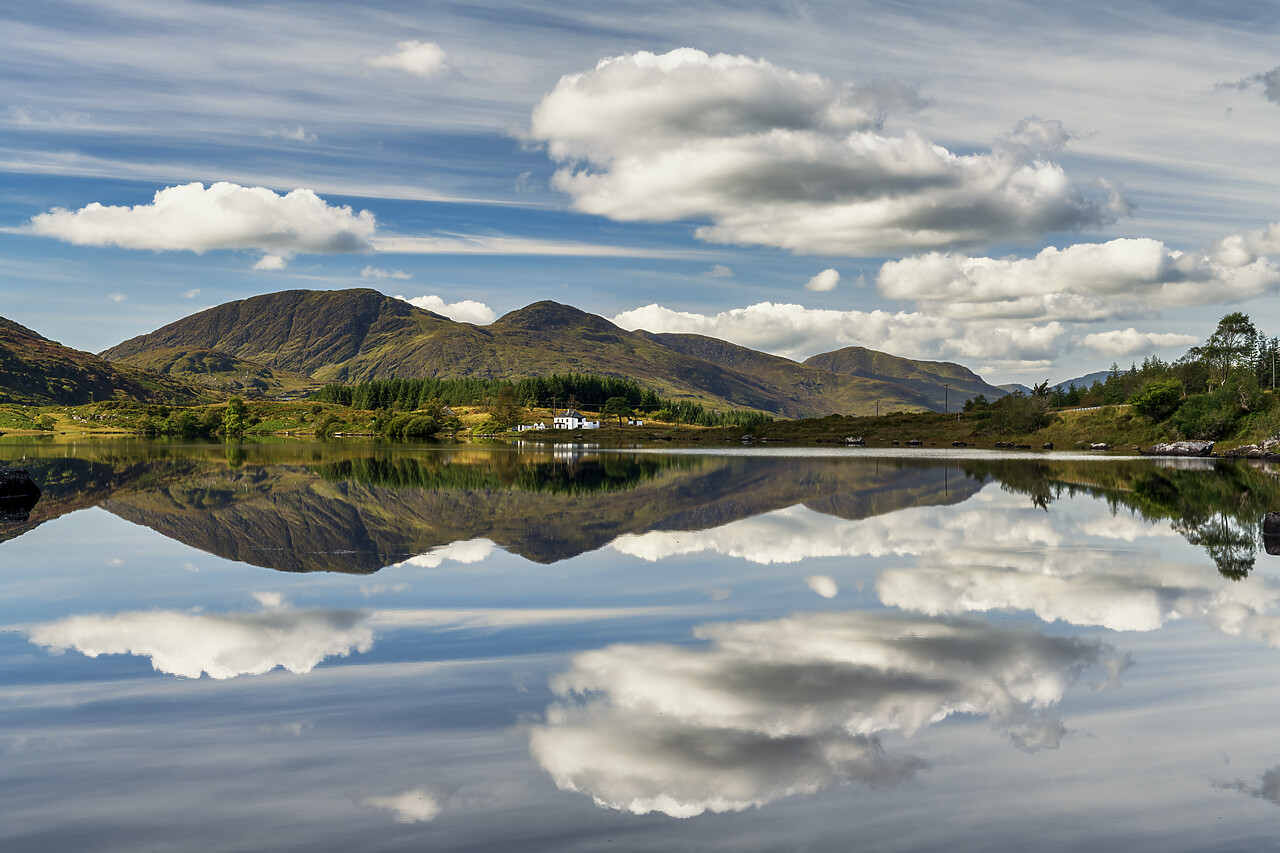 #220573-1 - Lough Looscaunagh Reflections, Ring of Kerry, Co. Kerry, Ireland